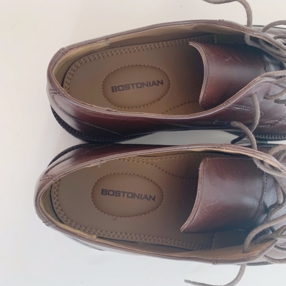Bostonian // Brown Leather Shoes Size 10M - Picture 5 of 5